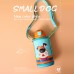 Thermos Bottle Kids 630ml Stainless Steel with 3 Lids Straw Cute Puppy Pattern for Boys Girls