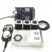 USB CNC 3 Axis Kit 3pcs Nema23 Stepper Motor 57+MDK2 Motor Controller Board+1pc Handwheel+1pc Power