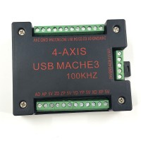 9 Axis USB CNC Controller Kit Stepper Motor Controller Breakout Board+Handwheel# 