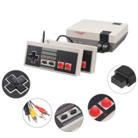 Video Game Console Built-in 500 Classic Games Dual Gamepad w/2 Button + AV Cable Color Box