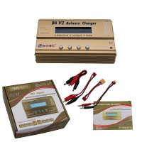 HTRC 80W B6V2 RC Battery Balance Charger Car Helicopter Balance Lipo NIMH Charger Without Adapter  
