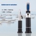 Handheld 0-100‰ Salinity Refractometer Salinity Meter 1.000-0.070SG ATC Seawater Aquarium BRL-10YATC