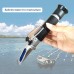 Handheld 0-100‰ Salinity Refractometer Salinity Meter 1.000-0.070SG ATC Seawater Aquarium BRL-10YATC