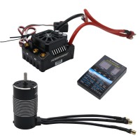 Hobbywing EzRun Max8 V3 150A Brushless ESC T Plug with Motor 4274 2200KV Program Card for RC Car