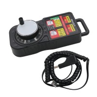 CNC MACH3 Wireless Electronic Handwheel 4-Axis Manual Controller USB Handle Pulse Generator