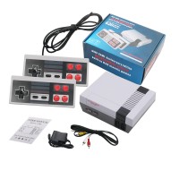 Video Game Console Gaming Player Built-in 620 Classic Games Dual Gamepad with 4 Buttons for NES