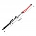 1PC 3FT/0.9M RGB LED Whip 360° Spiral+Quick Release Base Remote Control for ATV/UTV