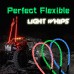 1PC 4FT/1.2M RGB LED Whip 360° Spiral+Quick Release Base Remote Control for ATV/UTV