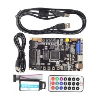 Altera Cyclone IV FPGA Development Board EP4CE6E22C8N + Altera USB Blaster Programmer                