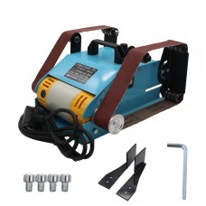 220V Bench Belt Sander 950W Desktop Double Belt Grinder Sanding Machine Polishing Tool       