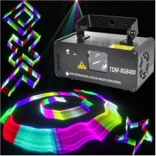 RGB Laser DMX RGB Stage Light 3D Effects DJ Red Green Blue Full TDM-RGB400