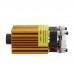 500mW Laser Module 0.5W Blue Violet 445nm 3P 12V with TTL/PWM Adjustable Focus Golden
