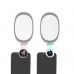 3 In 1 Phone Camera Wide Angle Lens + Phone LED Flash + Mobile Makeup Mirror F-528