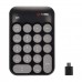 2.4G Wireless Number Pad 18 Keys Wireless Numeric Keypad with Type-C Receiver MC-52AG   