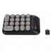 2.4G Wireless Number Pad 18 Keys Wireless Numeric Keypad with Type-C Receiver MC-52AG   