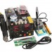 3 In 1 Soldering Rework Station 220V + Hot Air Gun + DC Power Supply with Full Accessories 909D+ 