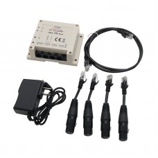 E1.31(sACN) to DMX Interface Bridge Controller 4 DMX512 Universes Output for Madrix MagicQ