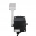 Throttle FP-6 Style 0-5K Foot Throttle for Curtis EV Potentiometer Type 0-5 Ohm with 7-Cable Plug