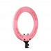 18 inch LED Ring Light Dimmable SMD 48W 3200K-5600K Bi-Color Video Light w/Phone Holder Makeup Mirror CRI 95+   