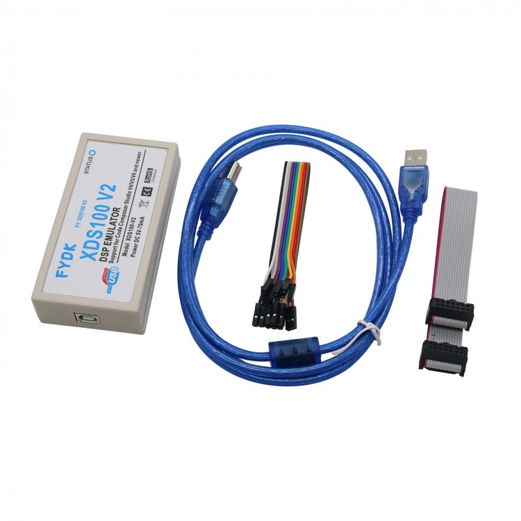 New XDS100V2 JTAG Emulator Debugger For TI DSP ARM Cortex A8 TMS320 CCS 