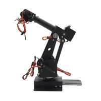 6-Axis Robot Arm Robotic Arm Industrial Mechanical Arm + 4pcs MG996R Servos + 2pcs MG90S Servos   