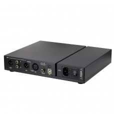 High-End DSD512 USB DAC DSD Chips 2*ES9038 Support Optical Coaxial USB Input RCA XLR Output D1