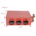 7W 24V Universal Car Heater Portable Car Heater Fan 3 Air Outlets Copper Inlet Tubes Van Defroster