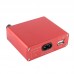 Mini USB Tattoo Power Supply Portable Design with LCD Display Screen Red 