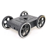 4WD Smart Robot Car Chassis Kit for Arduino Aluminum Alloy 95mm Wheels + 12V High-Power Motors C3         
