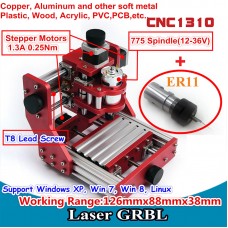 CNC Metal Engraving Machine CNC Milling Machine CNC Router for Copper Aluminum  (with 500mW Laser)