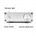 Digital Power Amplifier Audio 2 Channel 150W+150W TPA3116D2 HiFi Class D Amplifier V50 Silver