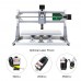 Mini CNC Engraving Machine Laser Engraver 300*180*45mm CNC3018 GRBL Unfinished 3018ER+2.5W Laser