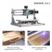 Mini CNC Engraving Machine Laser Engraver 300*180*45mm CNC3018 GRBL Unfinished 3018ER+2.5W Laser