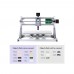 Mini CNC Engraving Machine Laser Engraver 300*180*45mm CNC3018 GRBL Unfinished 3018ER+7W Laser