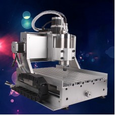 Router Engraver CNC Engraving Machine 400x300x100mm+CNC Controller Box 2018 3040-2.2kW Water Cooling 