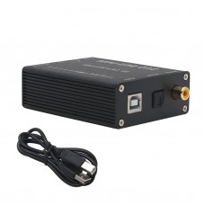 ZHILAI Audio Q5 PC Digital USB Sound Card DAC Decoder Optical Fiber Coaxis Analog Signal Output  