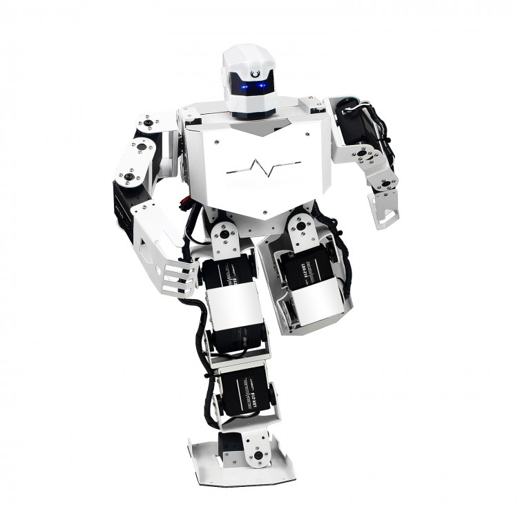 16DOF Robo-Soul H3s Biped Robtic Two-Legged Human Robot Aluminum Frame Kit xs90 