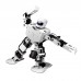 16DOF Robo-Soul H3s Biped Robotics Two Leg Human Robot Aluminum Frame Kit with Servos & Helmet Unassembled