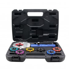 1500 Hydra-Krimp A/C Hose Hydraulic Crimper Kit Air Conditioning System Hose Fittings Crimping Tool Set