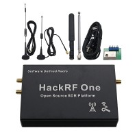 HackRF One R9 V1.9.1 1MHz-6GHz Software Defined Radio Platform GPS Simulator w/ Shell Four Antennas