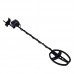 Waterproof Metal Detector Gold Digger Treasure Hunter for Gold Coins Relics ATX580 Black (11”plate)