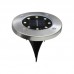Solar Power Buried Led Underground Light Path Garden Outdoor White Lighting 4 LED/8 LED