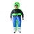 Inflatable Alien Costume Pick Me Up Costume Halloween Christmas Party Carnival Costume       