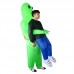 Inflatable Alien Costume Pick Me Up Costume Halloween Christmas Party Carnival Costume       