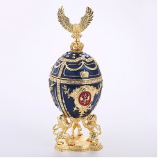 Russian Easter Egg Faberge Easter Eggs Luxury Jewelry Storage Box Easter Christmas Gifts 