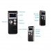 Mini Voice Recorder Digital USB Voice Recorder 8GB Dictaphone MP3 Player Black 609      