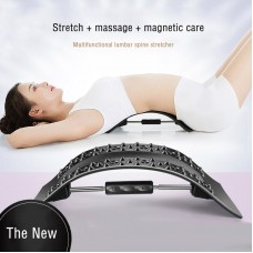 Lumbar Back Stretcher Spine Stretcher Back Massager Lumbar Support Spine Pain Relief 