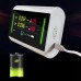 6 In 1 Air Quality Monitor PM2.5 HCHO TVOC Temperature Humidity Power Indicator 