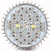 E27 LED Grow Light Bulb Full Spectrum LED Grow Bulb 30W 40 Beads for Indoor Hydroponic Plants   