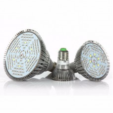 E27 LED Grow Light Bulb Full Spectrum LED Grow Bulb 50W 78 Beads for Indoor Hydroponic Plants        